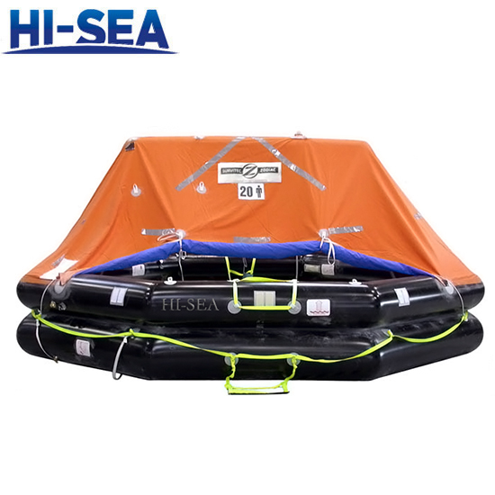 Canopied Reversible Inflatable Liferaft